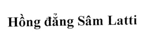Mẫu nhãn của đơn 4-2024-38445