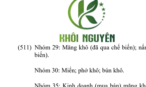 Mẫu nhãn hiệu 